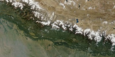 Mapa de canals nepal en directe