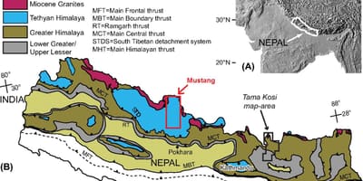 Mapa geològic de nepa