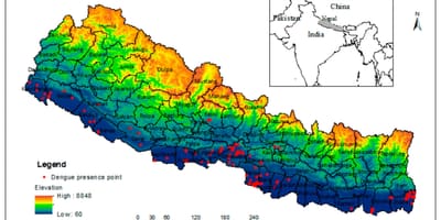 Mapa del nepal climàtic
